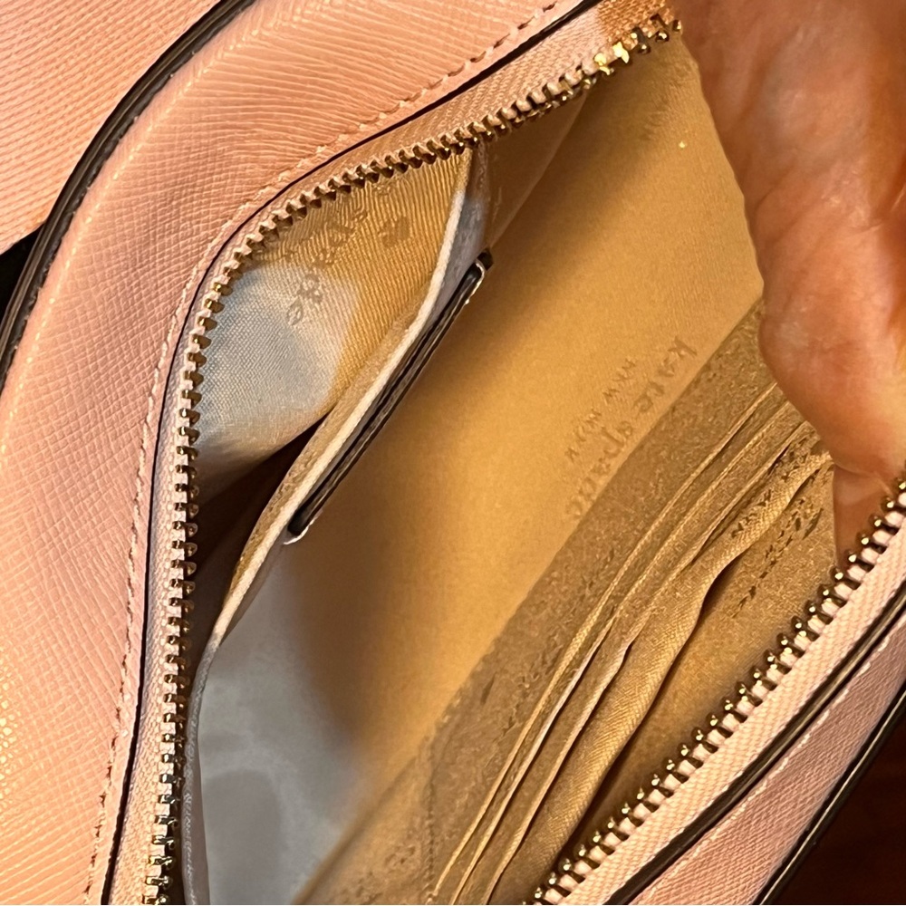 Kate Spade Pastel Pink Leather Crossbody Bag - Picture 7 of 10